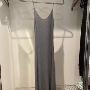 Reformation Grey Dress